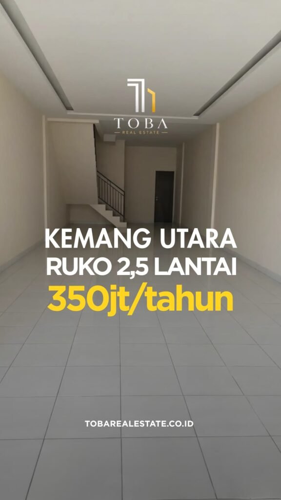 Ruko Strategis di Centra Kemang Utara, Jakarta Selatan