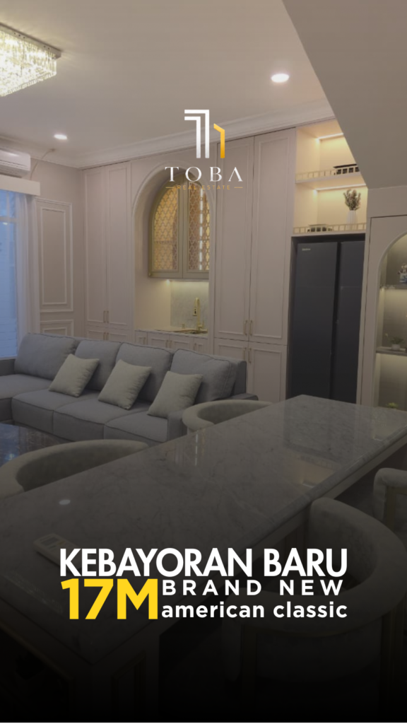 Rumah Baru Mewah American Classic Kebayoran Baru – Jakarta Selatan